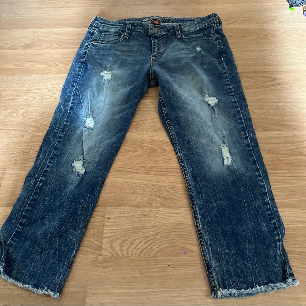 Arizona Jean Company Blue Straight Leg Jeans